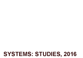 Systems: STudies